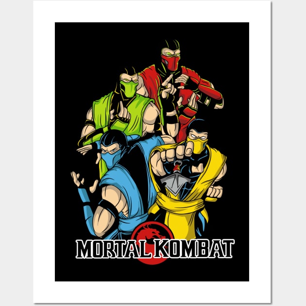 mortal kombat Wall Art by Demonstore